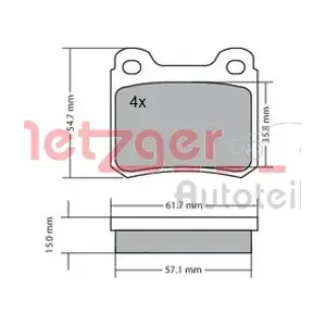 METZGER AUTOTEILE 1170112