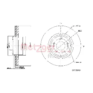 6110849 METZGER AUTOTEILE