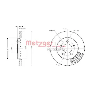 METZGER AUTOTEILE 6110708