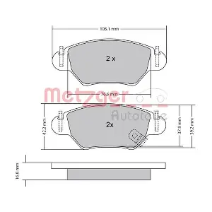 METZGER AUTOTEILE 1170809