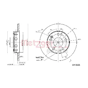 METZGER AUTOTEILE 6110326