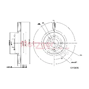 METZGER AUTOTEILE 6110496