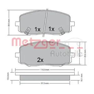 METZGER AUTOTEILE 1170588