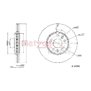 METZGER AUTOTEILE 6110760