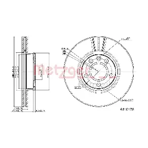 6110178 METZGER AUTOTEILE