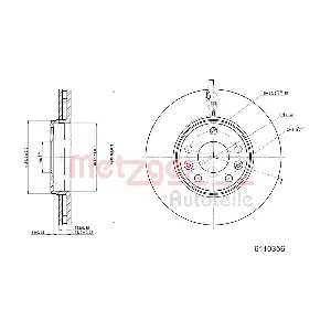 METZGER AUTOTEILE 6110356
