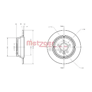 METZGER AUTOTEILE 6110615