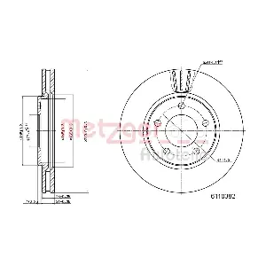 METZGER AUTOTEILE 6110382