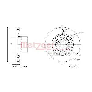 METZGER AUTOTEILE 6110752