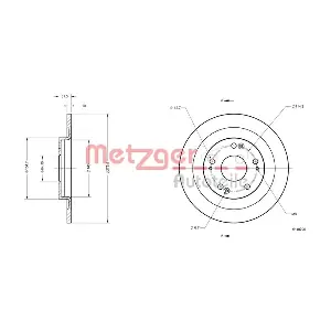 6110790 METZGER AUTOTEILE