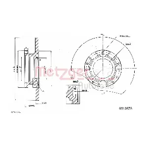 METZGER AUTOTEILE 6110878