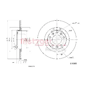 METZGER AUTOTEILE 6110890