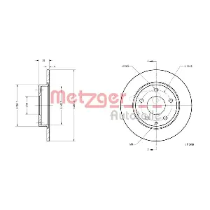 METZGER AUTOTEILE 6110799