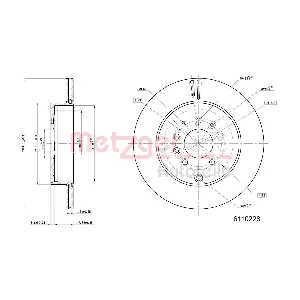 6110228 METZGER AUTOTEILE