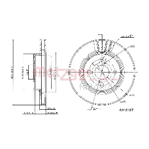 METZGER AUTOTEILE 6110167