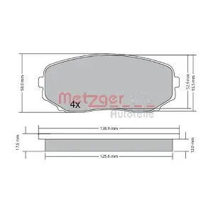METZGER AUTOTEILE 1170654