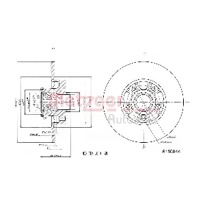 METZGER AUTOTEILE 6110844