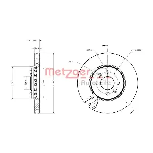 METZGER AUTOTEILE 6110729