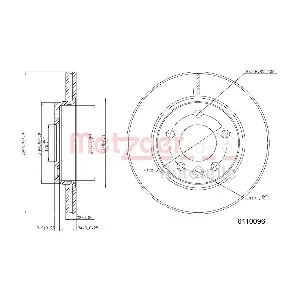 METZGER AUTOTEILE 6110096