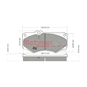METZGER AUTOTEILE 1170351