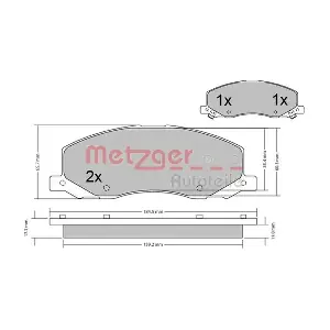 METZGER AUTOTEILE 1170468