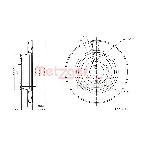 METZGER AUTOTEILE 6110319