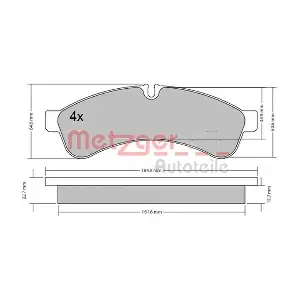 METZGER AUTOTEILE 1170544