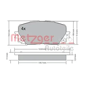 METZGER AUTOTEILE 1170639