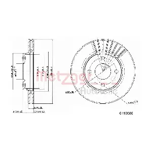 METZGER AUTOTEILE 6110586