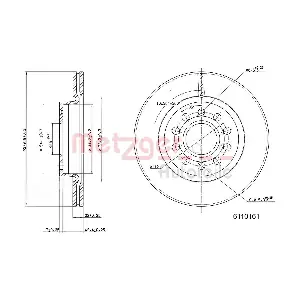 METZGER AUTOTEILE 6110161