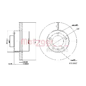METZGER AUTOTEILE 6110687