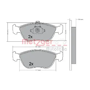METZGER AUTOTEILE 1170282