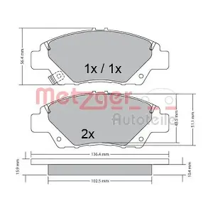 METZGER AUTOTEILE 1170367