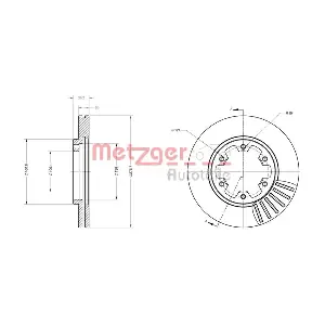 METZGER AUTOTEILE 6110357