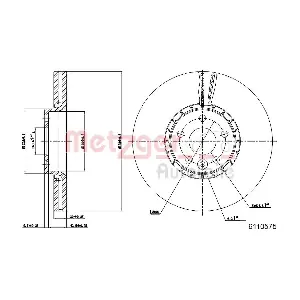 METZGER AUTOTEILE 6110575