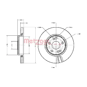 METZGER AUTOTEILE 6110600