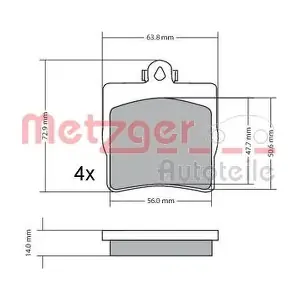 METZGER AUTOTEILE 1170016