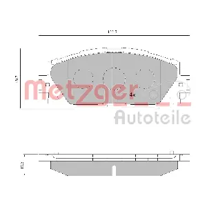 METZGER AUTOTEILE 1170772