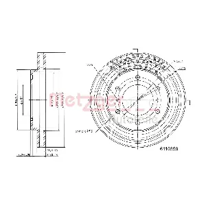 METZGER AUTOTEILE 6110359