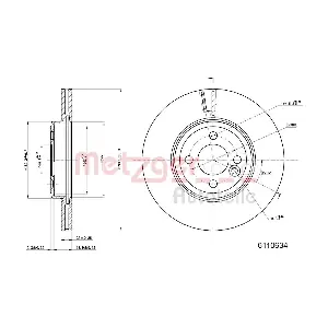 METZGER AUTOTEILE 6110634