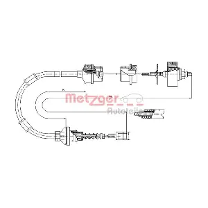 METZGER AUTOTEILE 1172.8