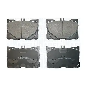 MAGNETI MARELLI 363916061315 Комплект гальмівних накладок дискового стоянкового гальма