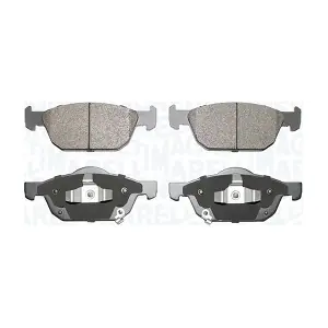 MAGNETI MARELLI 363916060945 Комплект гальмівних накладок дискового стоянкового гальма