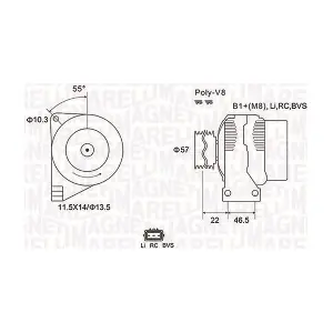063731958010 MAGNETI MARELLI