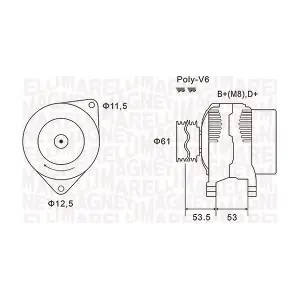 MAGNETI MARELLI 063731698010