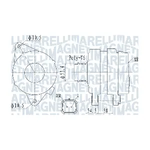 MAGNETI MARELLI 063732142010