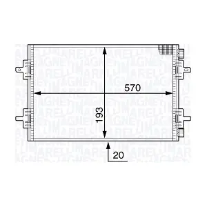 MAGNETI MARELLI 350 20 370 700 0