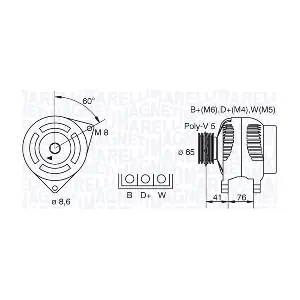 MAGNETI MARELLI 063341695010