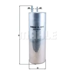 MAGNETI MARELLI 154072415595 Фільтр палива