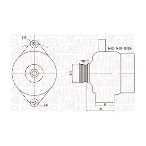 MAGNETI MARELLI 063731952010